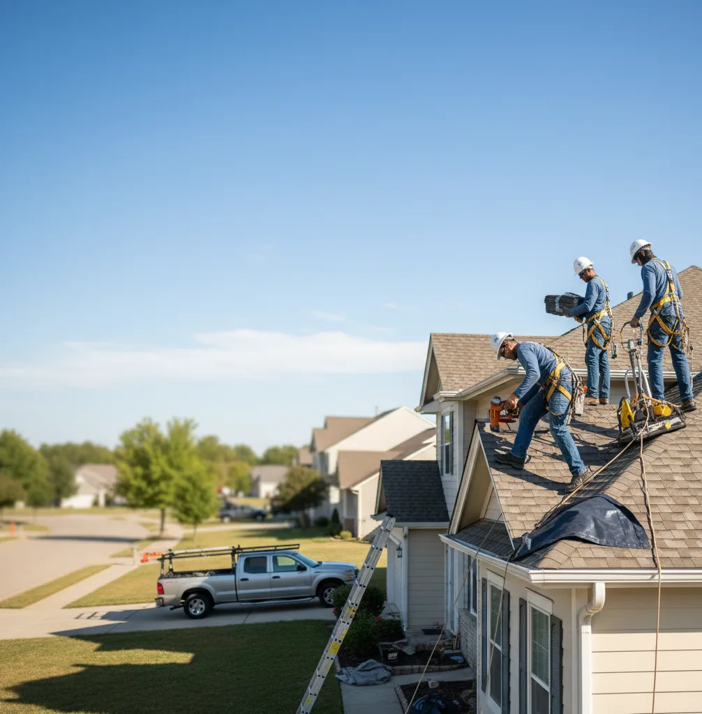 Roof Repair in Little Falls